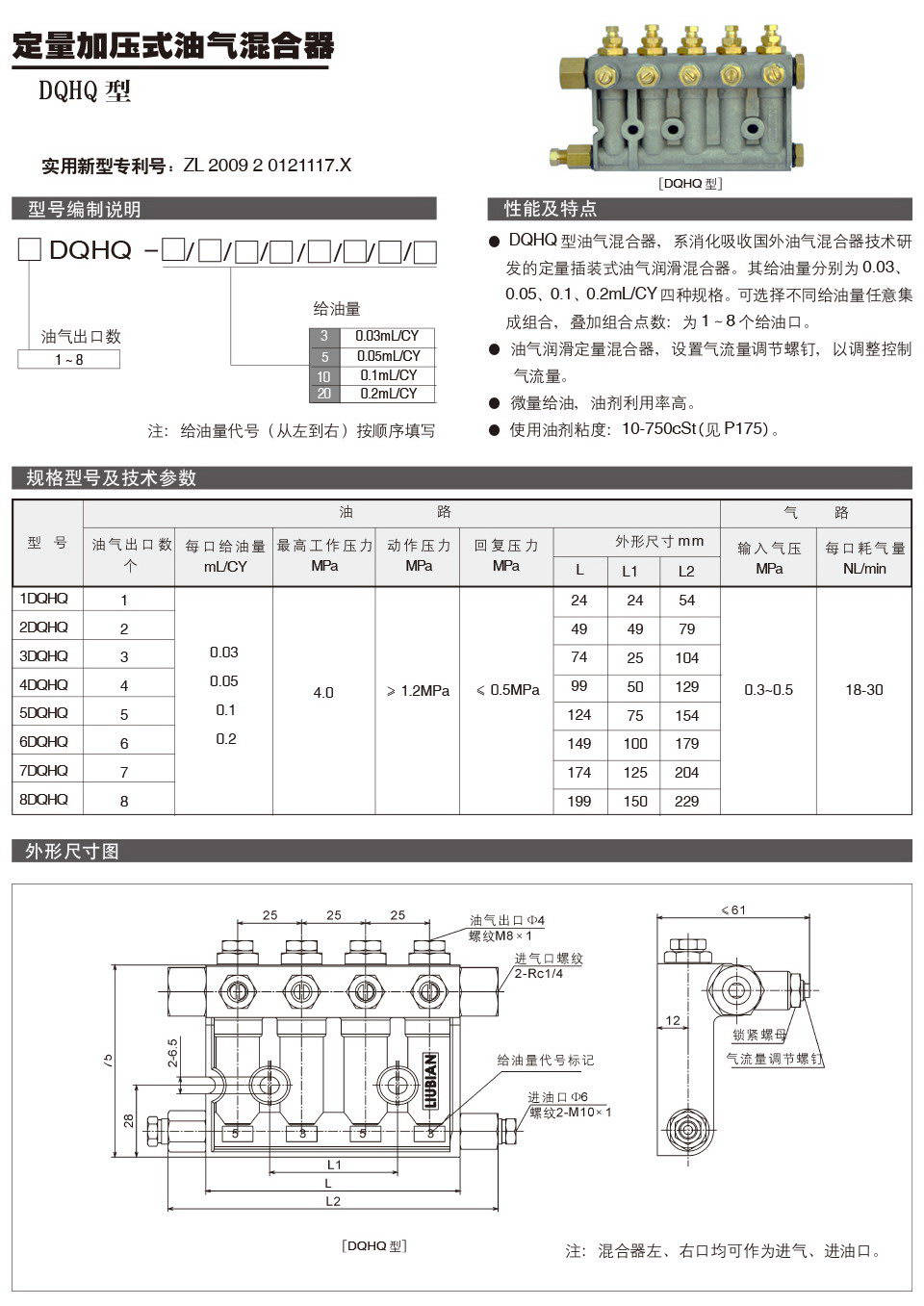 定量加壓式油氣混合器DQHQ型參數.jpg